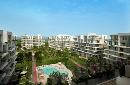 Apartment - 3 Bedrooms - 3 Bathrooms for sale in Garden Residence - Hyde Park - New Cairo City - Cairo