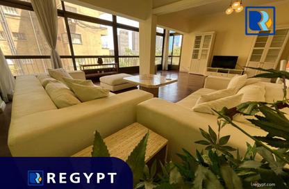 Apartment - 3 Bedrooms - 3 Bathrooms for rent in Ahmed Heshmat St. - Zamalek - Cairo
