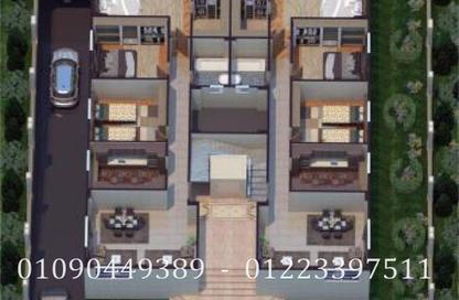 Apartment - 3 Bedrooms - 3 Bathrooms for sale in Bait Alwatan - New Obour City - Qalyubia