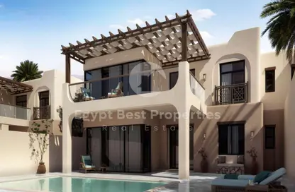 Villa - 3 Bedrooms - 5 Bathrooms for sale in Beit Al Bahr - Sidi Heneish - North Coast