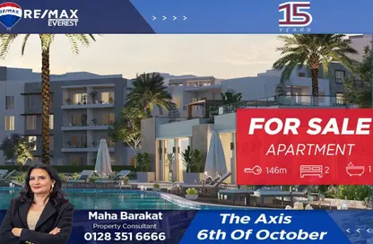 Apartment - 2 Bedrooms - 1 Bathroom for sale in Joulz - Cairo Alexandria Desert Road - 6 October City - Giza