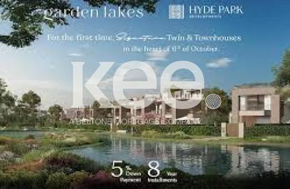 Apartment - 2 Bedrooms - 3 Bathrooms for sale in Garden Lakes - 6 October Compounds - 6 October City - Giza