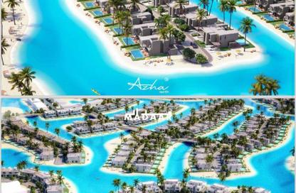 Chalet - 2 Bedrooms - 3 Bathrooms for sale in Azha North - Ras Al Hekma - North Coast