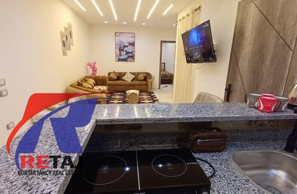 Apartment - Studio - 2 Bathrooms for rent in Mohamed Naguib Axis - Abou El Houl - New Cairo City - Cairo
