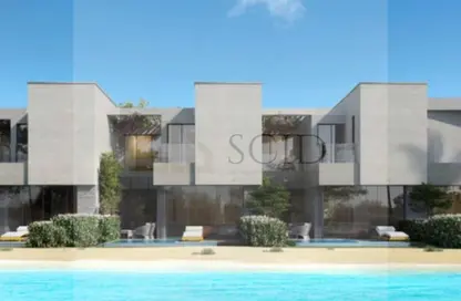 تاون هاوس - 3 غرف نوم - 4 حمامات للبيع في ازها الساحل الشمالي - راس الحكمة - الساحل الشمالي