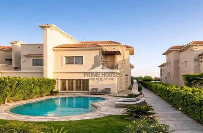 Townhouse - 4 Bedrooms - 3 Bathrooms for sale in Vee Sawari - Waterfront - Sawary - Alexandria Compounds - Alexandria