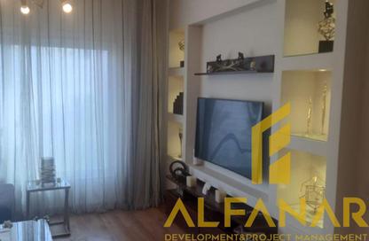 Apartment - 1 Bedroom - 1 Bathroom for rent in Palm Hills Village Avenue - North Investors Area - New Cairo City - Cairo