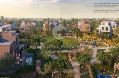 Townhouse - 3 Bedrooms - 4 Bathrooms for sale in Crescent Walk - 5th Settlement Compounds - The 5th Settlement - New Cairo City - Cairo