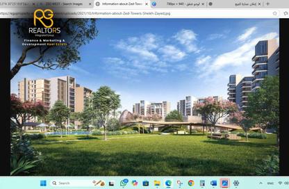 Apartment - Studio - 1 Bathroom for sale in Zed West - Sheikh Zayed Compounds - Sheikh Zayed City - Giza