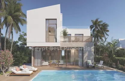 Chalet - 5 Bedrooms - 4 Bathrooms for sale in June - Ras Al Hekma - North Coast