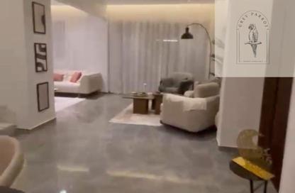 دوبلكس - 4 - 2 للبيع في شارع الجزيرة - المستثمرين الجنوبية - مدينة القاهرة الجديدة - القاهرة