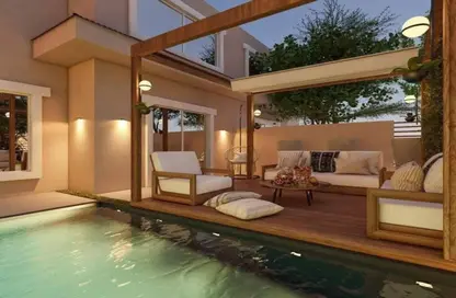 Townhouse - 5 Bedrooms - 4 Bathrooms for sale in Palm Hills   Palm Valley - 26th of July Corridor - 6 October City - Giza