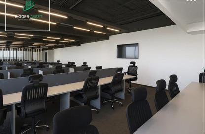 Office Space - Studio - 7+ Bathrooms for rent in Bank Center Street - South Teseen St. - The 5th Settlement - New Cairo City - Cairo