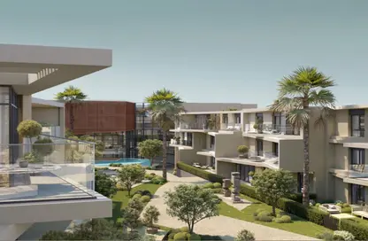 Hotel Apartment - Studio - 1 Bathroom for sale in Hills of one - New Zayed City - Sheikh Zayed City - Giza