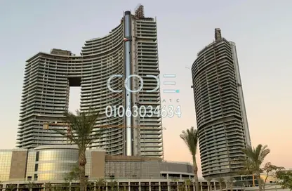 Apartment - Studio - 1 Bathroom for sale in The Gate Towers - New Alamein City - Al Alamein - North Coast