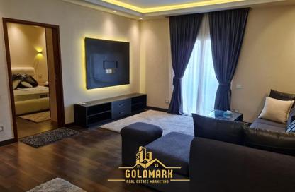 Apartment - 1 Bedroom - 2 Bathrooms for rent in Garden Residence - Hyde Park - New Cairo City - Cairo