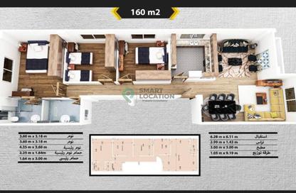 Apartment - 3 Bedrooms - 2 Bathrooms for sale in El Narges Buildings - Al Narges - New Cairo City - Cairo