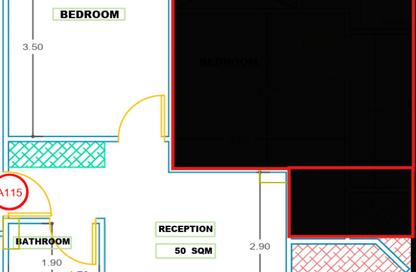 Apartment - 1 Bedroom - 1 Bathroom for sale in Intercontinental District - Hurghada - Red Sea
