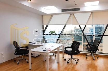 Office Space - Studio - 1 Bathroom for rent in Cairo Business Plaza - North Teseen St. - The 5th Settlement - New Cairo City - Cairo