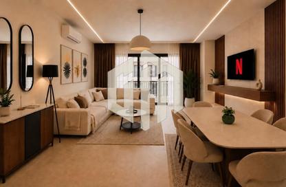 Apartment - 2 Bedrooms - 2 Bathrooms for rent in Moon Residences - Fifth Square - The 5th Settlement - New Cairo City - Cairo