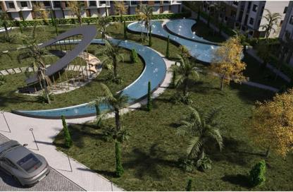 Apartment - 2 Bedrooms - 2 Bathrooms for sale in West Somid - 6 October City - Giza