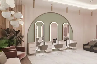 Shop - Studio - 4 Bathrooms for rent in North Teseen St. - The 5th Settlement - New Cairo City - Cairo