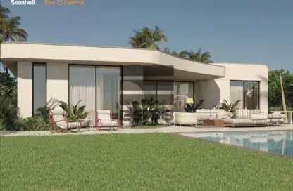 فيلا - 5 غرف نوم - 4 حمامات للبيع في سيشيل - راس الحكمة - الساحل الشمالي