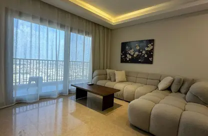 Apartment - 2 Bedrooms - 2 Bathrooms for rent in Village Views - Zed Towers - Sheikh Zayed Compounds - Sheikh Zayed City - Giza