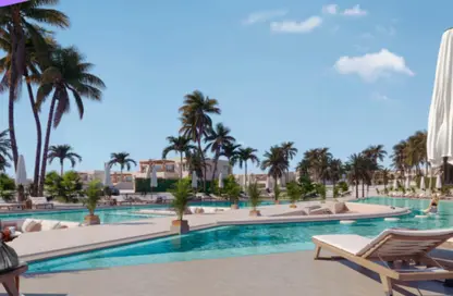 Chalet - 2 Bedrooms - 3 Bathrooms for sale in Hacienda Waters - Qesm Ad Dabaah - North Coast