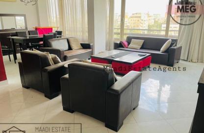 Apartment - 3 Bedrooms - 2 Bathrooms for rent in Sarayat Al Maadi - Hay El Maadi - Cairo