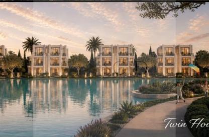 Twin House - 6 - 6 for sale in Villagio - 6 October City - Giza