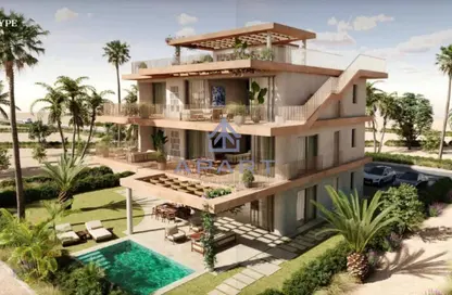 شاليه - 3 غرف نوم - 2 حمامات للبيع في رملة ليك سايد - قسم الضبعة - الساحل الشمالي