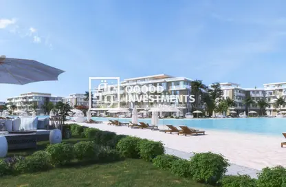 دوبلكس - 2 غرف نوم - 3 حمامات للبيع في ازها الساحل الشمالي - راس الحكمة - الساحل الشمالي