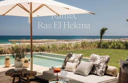 Chalet - 2 Bedrooms - 2 Bathrooms for sale in Ramla - Ras Al Hekma - North Coast Chalet - 2 Bedrooms - 2 Bathrooms for sale in Ramla - Ras Al Hekma - North Coast