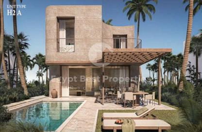 Villa - 4 Bedrooms - 4 Bathrooms for sale in Ramla Lakeside - Qesm Ad Dabaah - North Coast