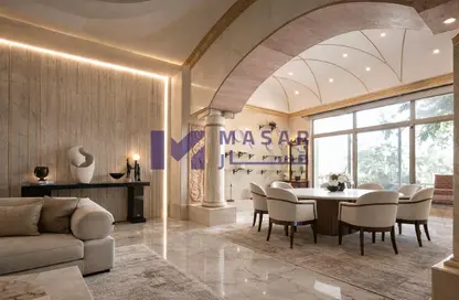 Villa - 5 Bedrooms - 5 Bathrooms for rent in Lake View - 5th Settlement Compounds - The 5th Settlement - New Cairo City - Cairo