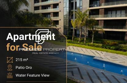 Apartment - 3 - 3 for sale in El Patio Oro - 5th Settlement Compounds - The 5th Settlement - New Cairo City - Cairo Apartment - 3 - 3 for sale in El Patio Oro - 5th Settlement Compounds - The 5th Settlement - New Cairo City - Cairo