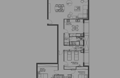 Apartment - 3 Bedrooms - 4 Bathrooms for sale in Garden Residence - Hyde Park - New Cairo City - Cairo