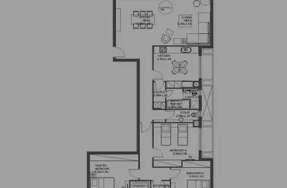 شقة - 3 غرف نوم - 4 حمامات للبيع في جاردن ريزدنس - هايد بارك - مدينة القاهرة الجديدة - القاهرة