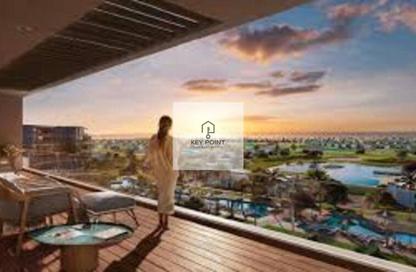 Chalet - 2 Bedrooms - 3 Bathrooms for sale in Hacienda Waters - Qesm Ad Dabaah - North Coast