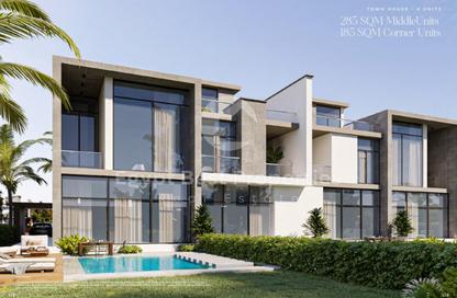 Townhouse - 5 Bedrooms - 4 Bathrooms for sale in Swan Lake Residence - 5th Settlement Compounds - The 5th Settlement - New Cairo City - Cairo