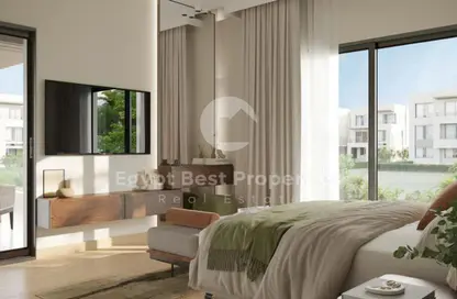 شقة - 2 غرف نوم - 2 حمامات للبيع في سوان ليك غرب - كمبوندات 6 أكتوبر - مدينة 6 أكتوبر - الجيزة