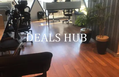 Office Space - 2 Bedrooms - 1 Bathroom for rent in Cairo Business Plaza - North Teseen St. - The 5th Settlement - New Cairo City - Cairo