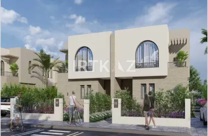 منزل مزدوج - 4 غرف نوم - 5 حمامات للبيع في مارينا 8 - مارينا - العلمين - الساحل الشمالي