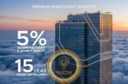 محل تجاري - استوديو - 1 حمام للبيع في تاج تاور - منطقة الأعمال المركزيه - العاصمة الإدارية الجديدة - القاهرة