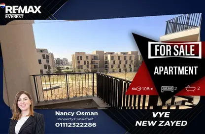 Apartment - 2 Bedrooms - 2 Bathrooms for sale in Vye Sodic - New Zayed City - Sheikh Zayed City - Giza
