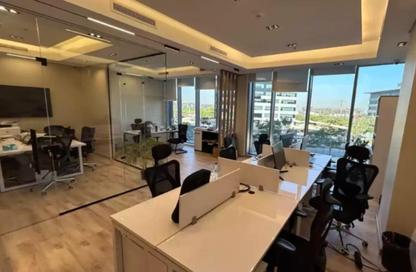 Office Space - 3 Bedrooms - 1 Bathroom for rent in Cairo Festival City - North Investors Area - New Cairo City - Cairo