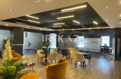 Office Space - Studio - 1 Bathroom for rent in Bank Center Street - South Teseen St. - The 5th Settlement - New Cairo City - Cairo