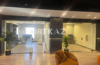 Office Space - Studio - 1 Bathroom for rent in Bank Center Street - South Teseen St. - The 5th Settlement - New Cairo City - Cairo