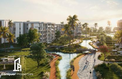 Apartment - 2 Bedrooms - 2 Bathrooms for sale in Palm Hills New Cairo - 5th Settlement Compounds - The 5th Settlement - New Cairo City - Cairo